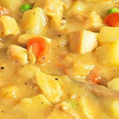 creamy chicken pot pie soup comfort in a bowl