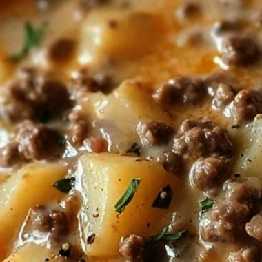 creamy crockpot hamburger and potato soup a heartwarming comfort food recipe