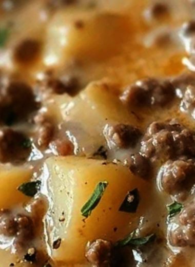 creamy crockpot hamburger and potato soup a heartwarming comfort food recipe