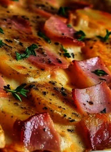 creamy ham and potato au gratin recipe a heartwarming family favorite
