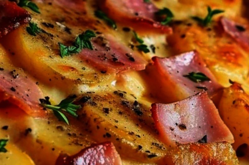 creamy ham and potato au gratin recipe a heartwarming family favorite