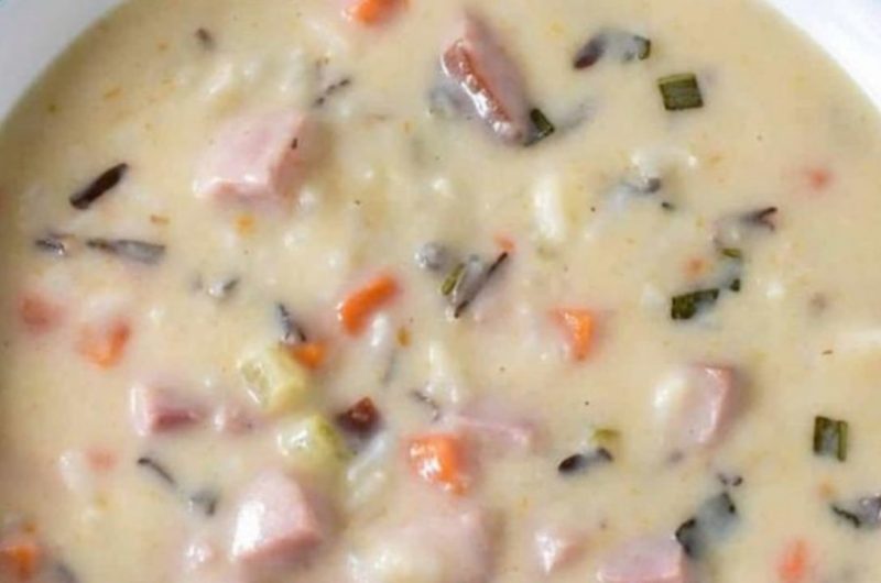 creamy ham and wild rice soup recipe comforting and hearty