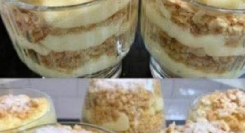 creamy layered dessert in a glass a simple elegant treat