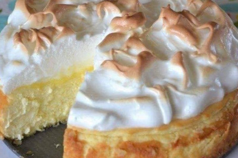 creamy lemon meringue cheesecake recipe a tangy sweet delight