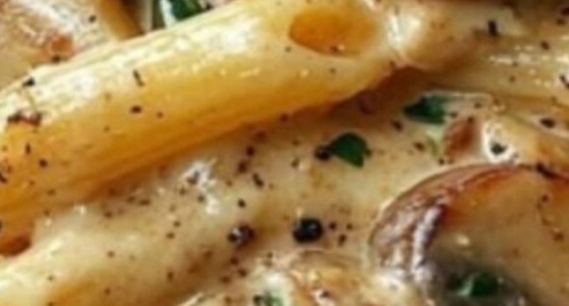 creamy mushroom and asparagus chicken penne a rich and comforting pasta recipe