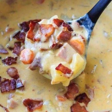 creamy potato ham and cheese soup recipe comfort in a bowl