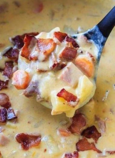 creamy potato ham and cheese soup recipe comfort in a bowl
