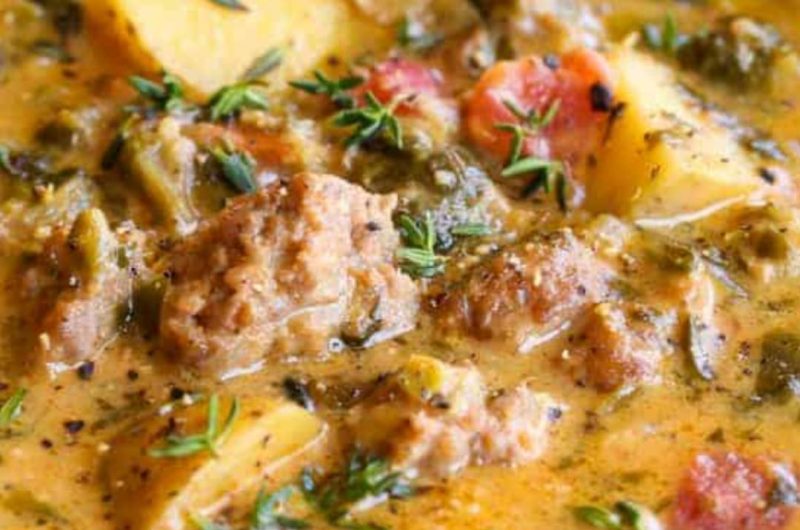 creamy potato soup with italian sausage a hearty and comforting recipe
