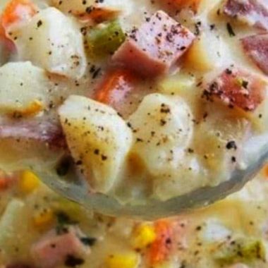 creamy smoked ham potato and corn chowder recipe comfort in a bowl