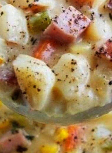 creamy smoked ham potato and corn chowder recipe comfort in a bowl