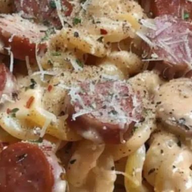 creamy smoked sausage pasta a quick and easy comfort food recipe