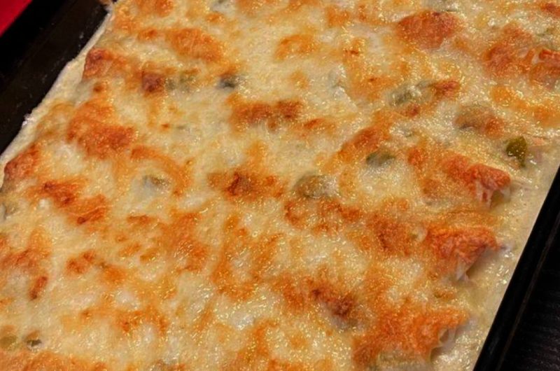 creamy white chicken enchiladas recipe easy cheesy and irresistibly delicious