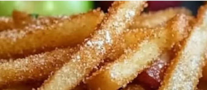 crispy air fryer apple fries a quick healthy and delicious snack recipe