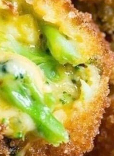 crispy baked broccoli cheese balls a healthy cheesy snack recipe