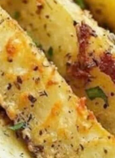 crispy baked parmesan garlic potato wedges recipe easy cheesy and irresistible