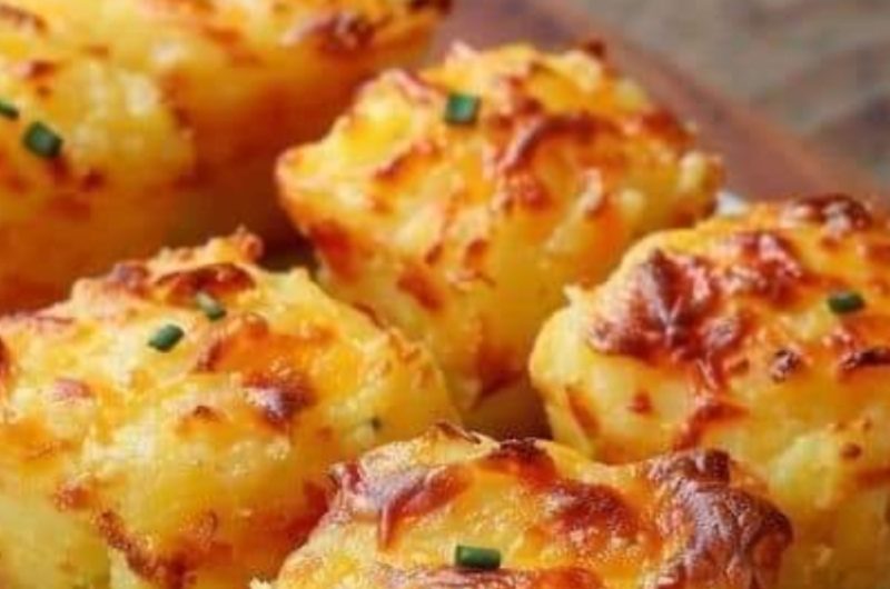 crispy cheese mashed potato puffs easy cheesy and irresistible snack recipe