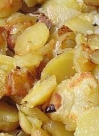 crispy fried potatoes and onions a perfect side dish recipe