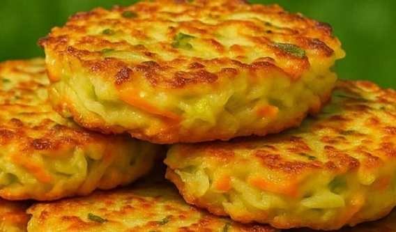 crispy golden cabbage egg patties a quick budget friendly recipe