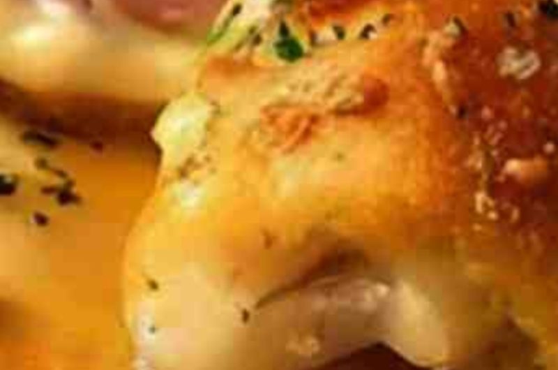 crispy ham and cheese sticks easy appetizer recipe with egg roll wrappers