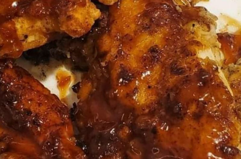 crispy honey garlic chicken wings recipe easy juicy and finger licking good