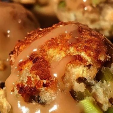 crispy leftover turkey stuffing balls a delicious way to repurpose holiday leftovers
