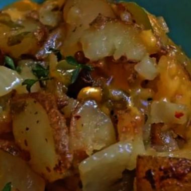 crispy oven fried potatoes and onions the ultimate side dish recipe