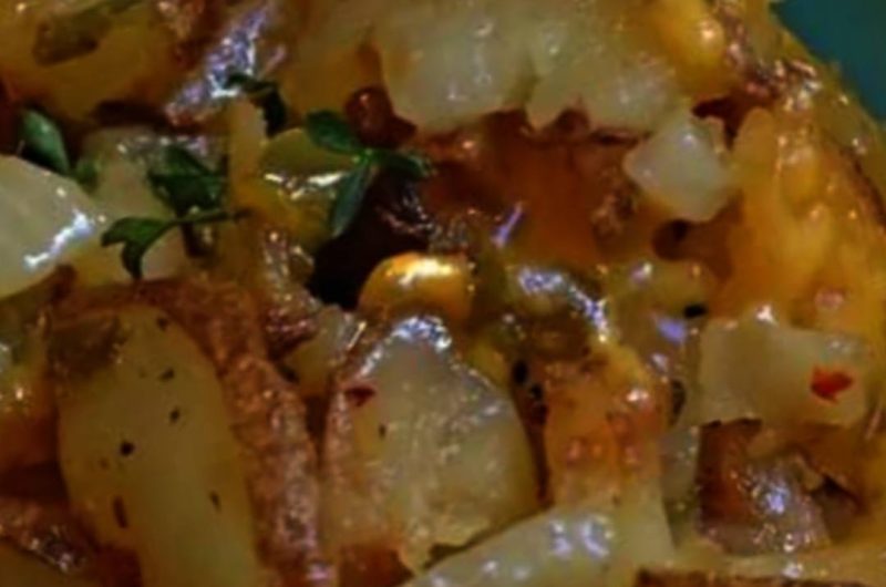crispy oven fried potatoes and onions the ultimate side dish recipe