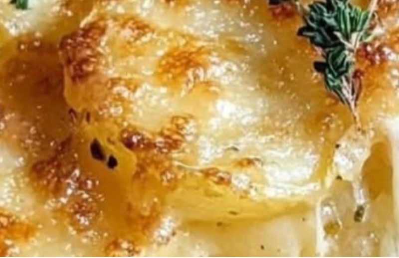 crispy parmesan and gruyere potato gratin the ultimate cheesy comfort food recipe