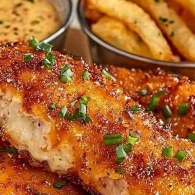 crispy parmesan chicken tenders the ultimate crunchy delight