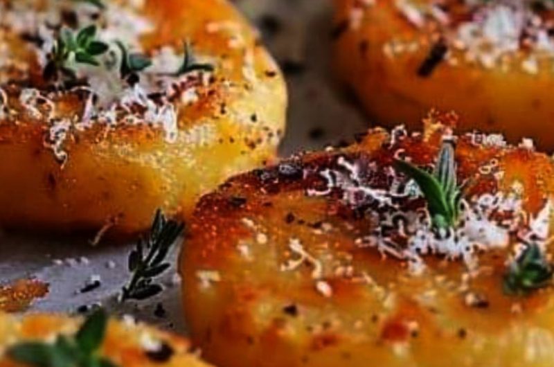 crispy parmesan herb roasted potatoes recipe irresistibly addictive and easy to make