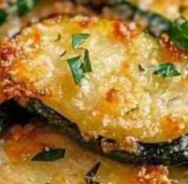 crispy parmesan zucchini rounds easy cheesy and irresistibly crunchy