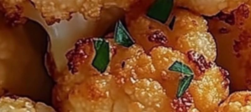 crispy roasted cauliflower a healthy delicious and easy to make snack