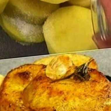 crispy roasted potato slices the perfect side dish or snack
