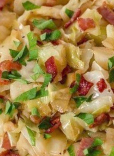 crispy southern style fried cabbage recipe easy flavorful and comforting