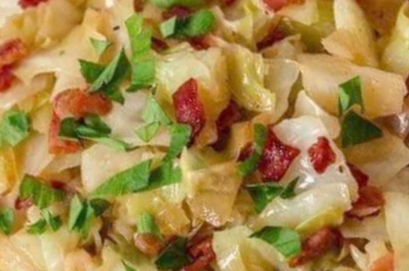 crispy southern style fried cabbage recipe easy flavorful and comforting