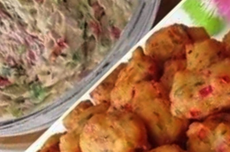 crispy vegetable cheese beignets a savory delight