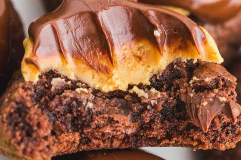 decadent buckeye brownie cookies recipe a chocolate and peanut butter delight