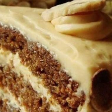 decadent butterscotch cake with salted caramel icing a sweet indulgence