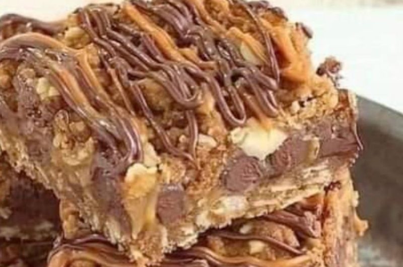 decadent caramel chocolate oatmeal bars recipe easy chewy and irresistible