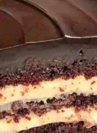 decadent chocolate cake with rich custard and ganache a step by step guide