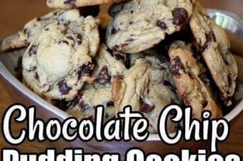 decadent chocolate chip pudding cookies soft chewy and irresistibly delicious