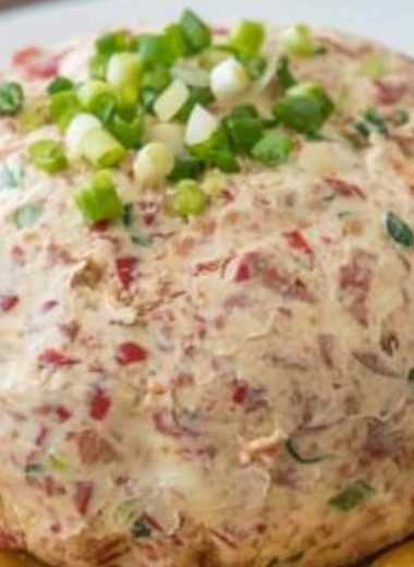 decadent creamed chipped beef cheese ball recipe a festive party appetizer