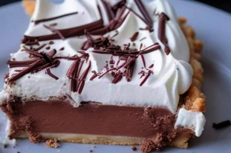 decadent french silk slab pie recipe perfect crust to filling ratio for chocolate lovers
