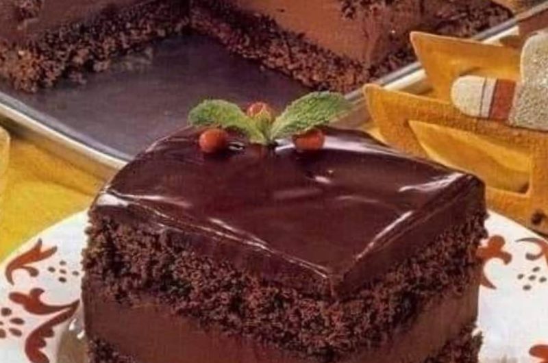 decadent mocha cake with chocolate rum cream filling a step by step recipe