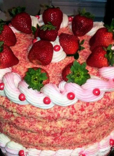 decadent strawberry mousse cake recipe a light and creamy delight