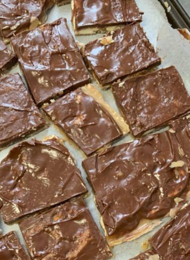 easy 4 ingredient chocolate caramel pretzel bars recipe