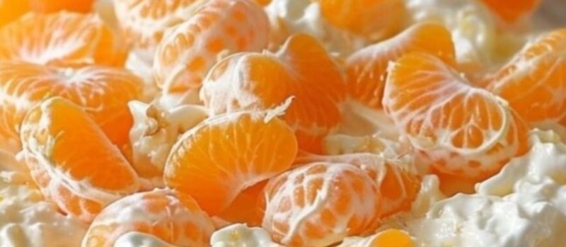 easy 4 ingredient mandarin orange salad recipe or quick and refreshing dessert