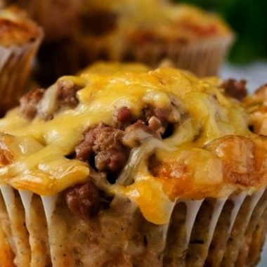 easy 4 ingredient sausage breakfast muffins quick delicious and perfect for busy mornings