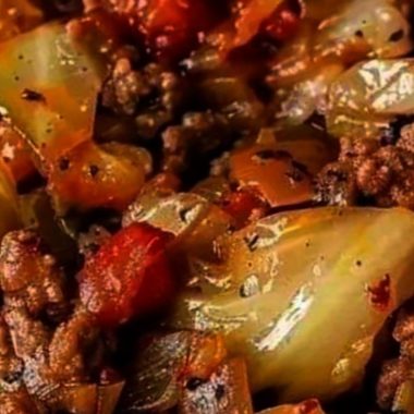 easy and flavorful cabbage and minced meat recipe a hearty one pan meal