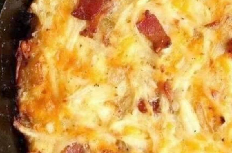 easy bacon egg and hashbrown casserole recipe perfect breakfast or brunch dish
